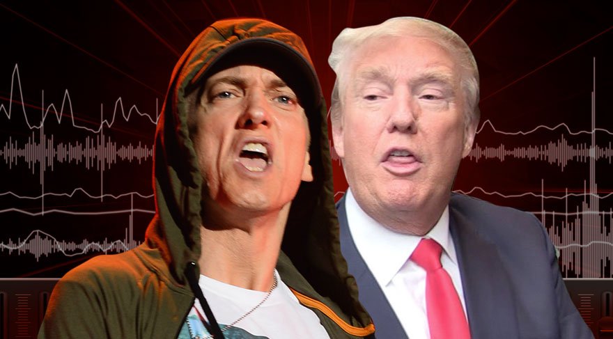 Eminem’den Trump’a sert tepki