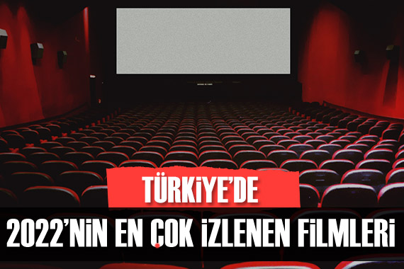 2022’de Türkiye’de en çok izlenen filmler belli oldu