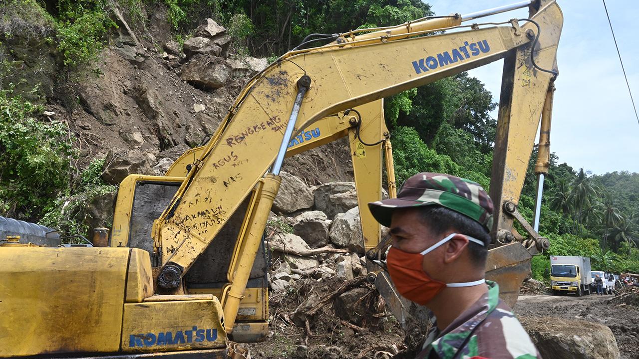 Endonezya daki heyelan:12 ölü