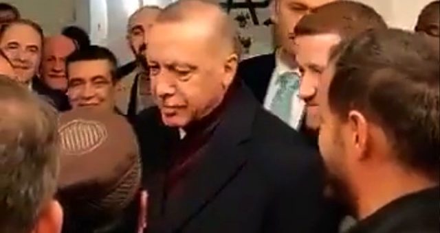 Erdoğan dan İngilizce yanıt