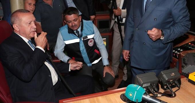 Erdoğan balıkçılara  vira bismillah  deyip seslendi