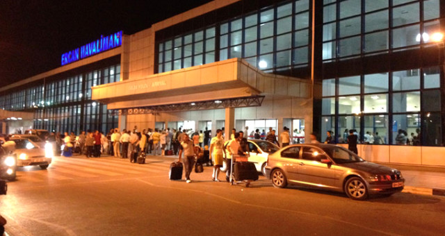 KKTC havalimanında kriz