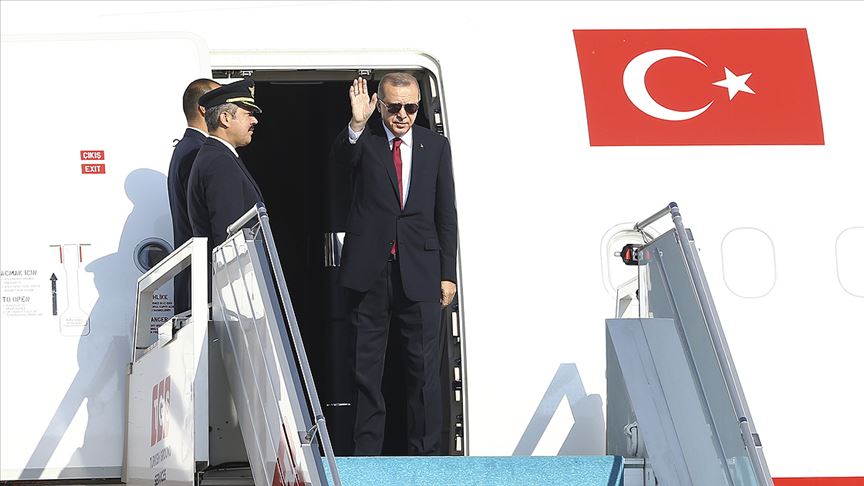 Erdoğan dan Rusya ziyareti
