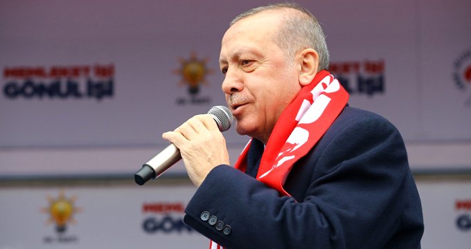 Erdoğan, CHP li başkan hedef aldı