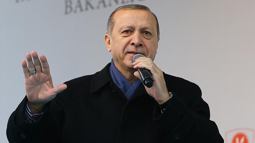 Erdoğan dan sert sözler