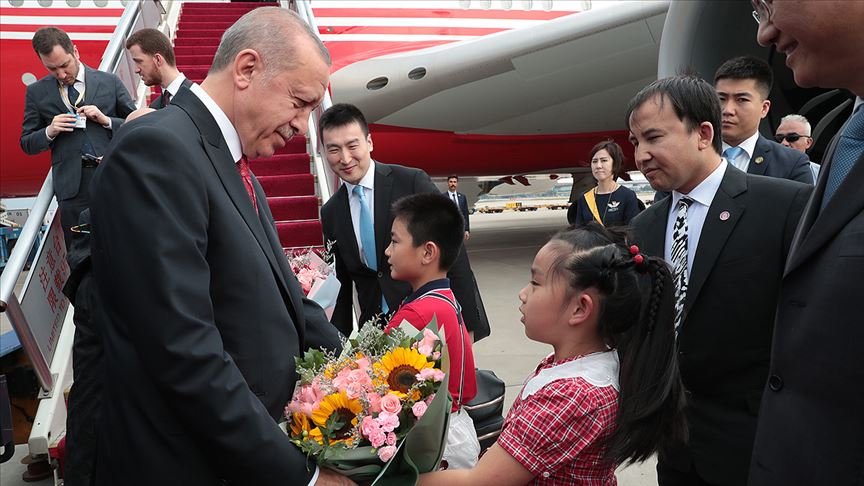Erdoğan,  Çin i ziyaret ediyor