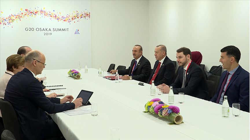 Erdoğan Dünya Bankası Başkanı ile görüştü