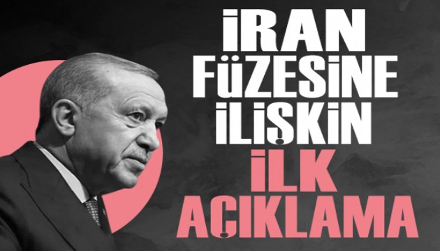 Cumhurba�kan� Erdo�an'dan d���r�len �ran f�zesine ili�kin a��klama