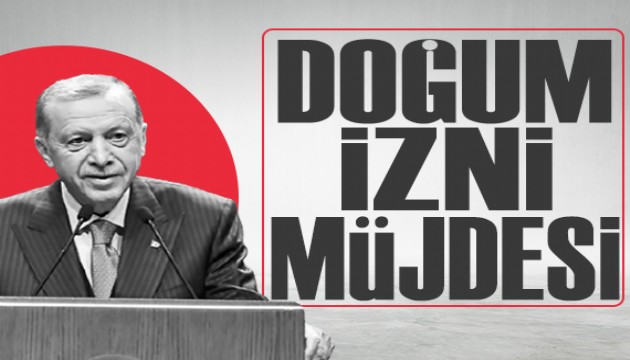 Cumhurba�kan� Erdo�an'dan 8 Mart a��klamalar�: Kad�nlara do�um izni m�jdesini verdi