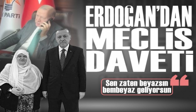 Cumhurba�kan� Erdo�an'dan Ba�kan G�ne� Akg�n'e Meclis daveti: 'Sen zaten beyazs�n, bembeyaz geliyorsun'