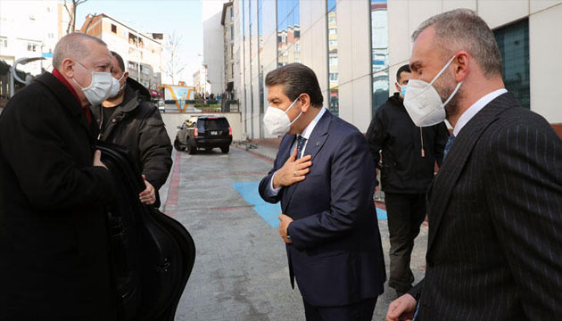 Cumhurbaşkanı Erdoğan dan Esenler Belediyesi ne ziyaret