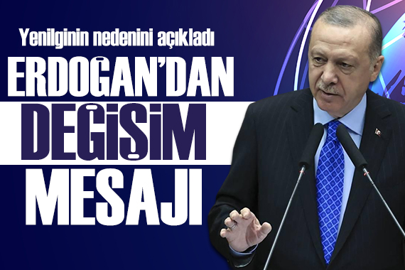 Erdoğan seçim kaybının nedenini açıkladı
