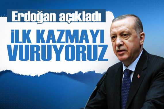 Cumhurbaşkanı Erdoğan: Hatay’ın kent meydanının inşası için ilk kazmayı vuruyoruz