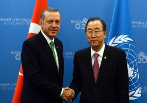 Başbakan Erdoğan, Ban Ki-mun ile telefonda görüştü!