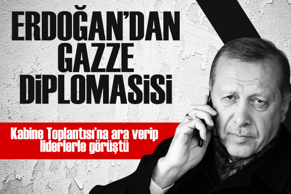 Cumhurbaşkanı Erdoğan dan peş peşe kritik temaslar