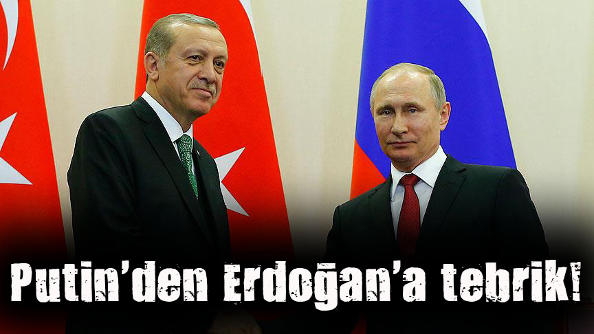 Putin Erdoğan la telefonda görüştü