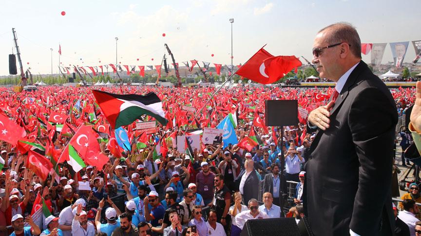 Erdoğan: Kudüs kıbledir