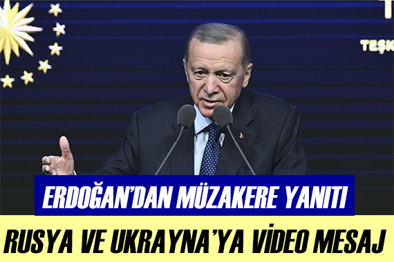 Erdoğan dan Rusya ve Ukrayna ya müzakere çağrısı