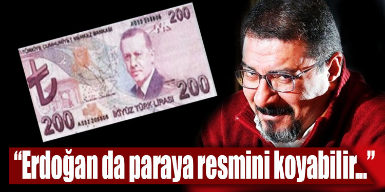 Engin Ardıç tan paraya Erdoğan resmi