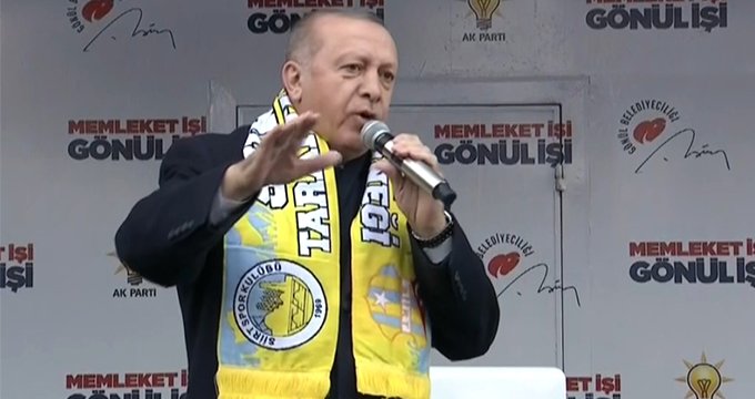 Erdoğan o meşhur şiiri okudu
