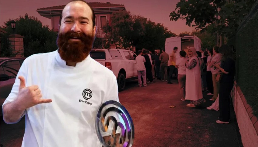 MasterChef Eren Ka��k��'n�n �l�m�nde dikkat �eken ayr�nt�!