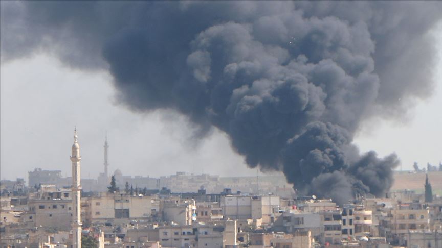 Esed rejiminden İdlib e yoğun bombardıman