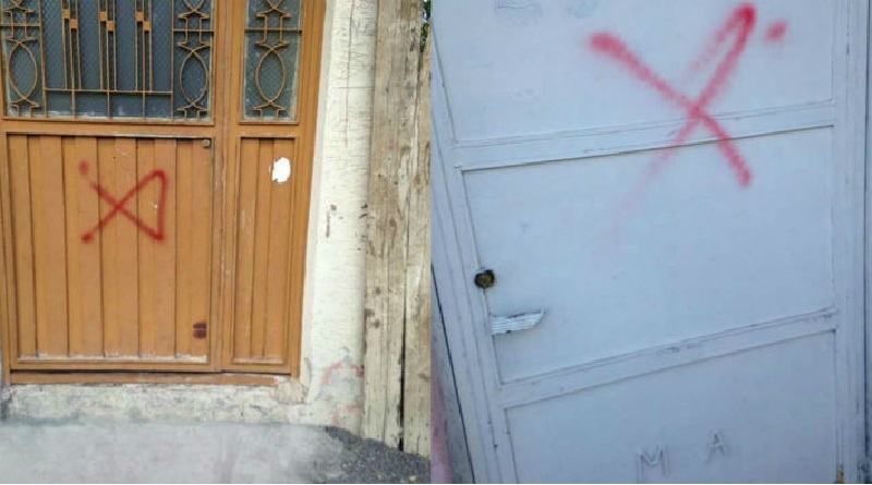 Alevi vatandaşların evlerini işaretleyen zanlı tutuklandı