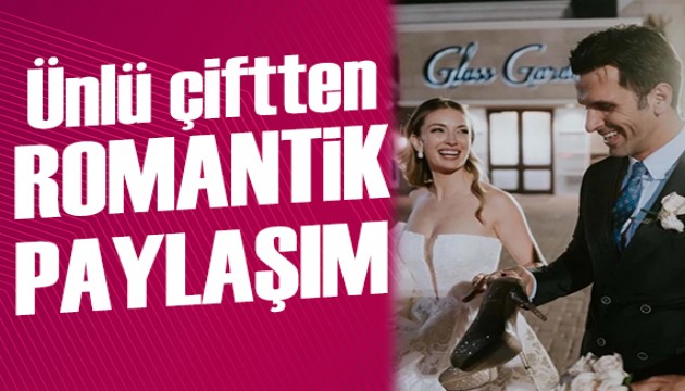 Yasemin Kay Allen ve e�i Erdal Kaya'dan romantik payla��m