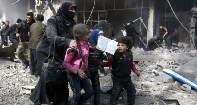Suriye li çocuktan, Esad a  Senin çocukların yok mu? 