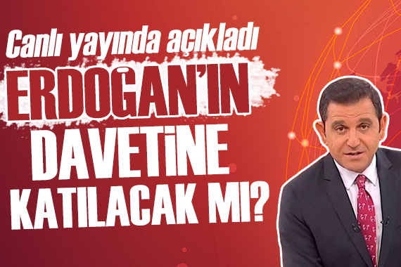 Fatih Portakal, Erdoğan ın davetine katılacak mı?