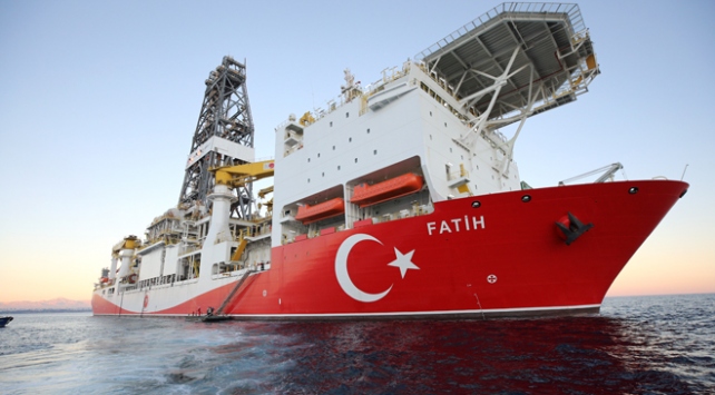 Fatih sondaj gemisi Trabzon da