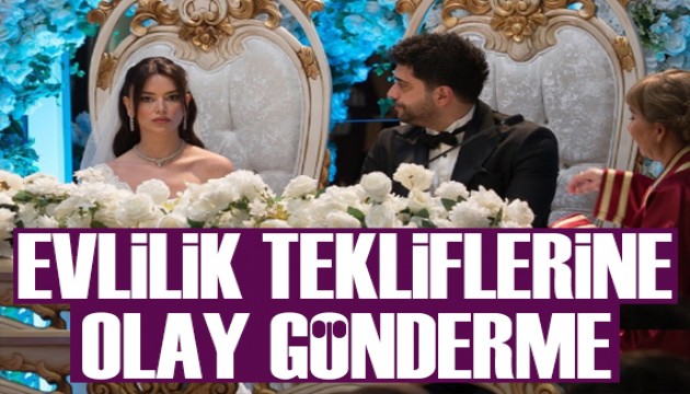 Kzlck erbeti'ndeki gndermeli sahne gndem oldu