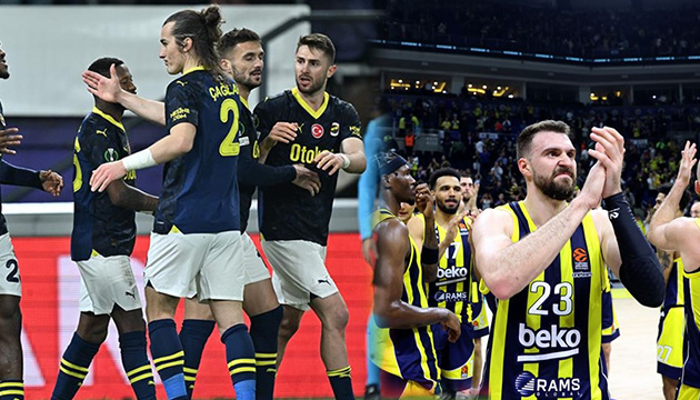 Futbol ve basketbolda Fenerbahçe nin gecesi