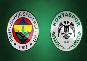 T.Konyaspor ve Fenerbahçe 1-1 ini çelmeledi!