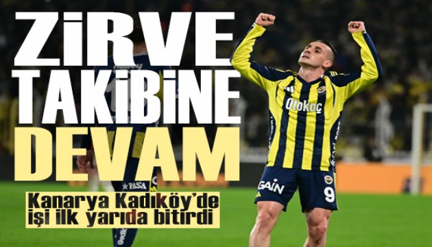 Fenerbah�e zirve takibine devam dedi