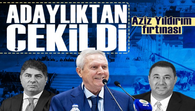 Fenerbah�e'de ba�kan aday� Bar�� G�kt�rk, adayl�ktan Aziz Y�ld�r�m lehine �ekildi�ini a��klad�