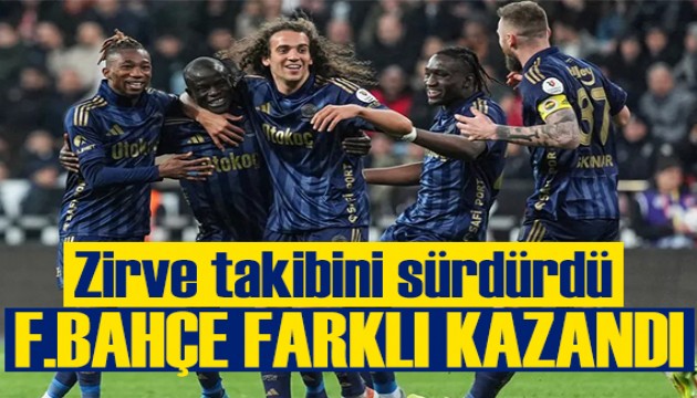 Fenerbah�e zirve takibine devam ediyor: Kayseri'de farkl� galibiyet