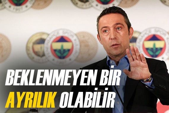 Fenerbahçe de beklenmeyen bir ayrılık olabilir!