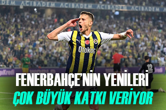 Fenerbahçe nin yeni hücum hattından müthiş istatistik!
