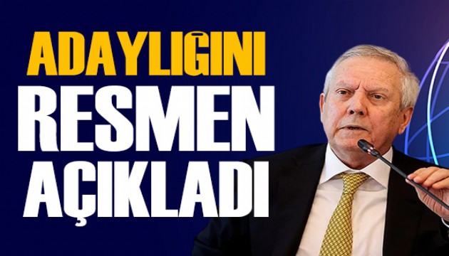 Aziz Y�ld�r�m ba�kan adayl���n� resmen a��klad�