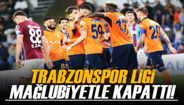 Başakşehir, Trabzonspor'u 3 golle geçti!