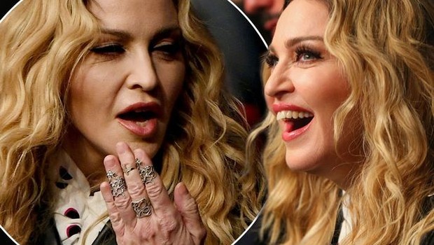 Madonna nın elleri şaşırttı!