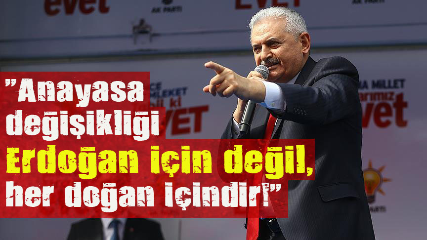  Anayasa değişikliği Erdoğan için değil,... 