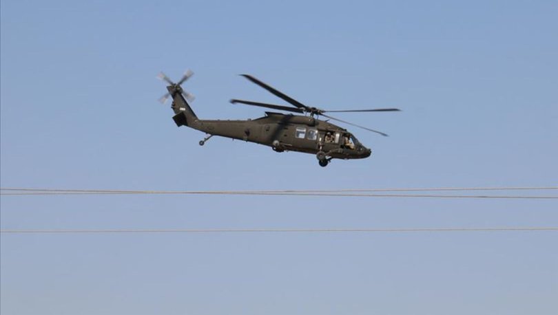 Fırat ın doğusunda ilk ortak helikopter uçuşu