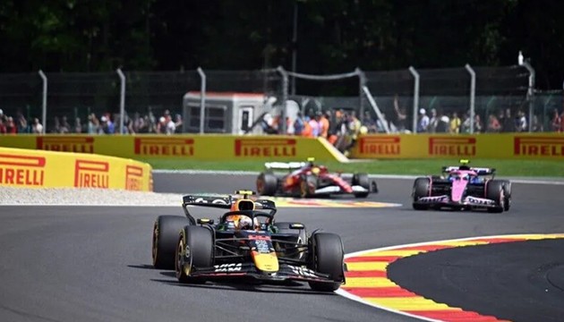 F1'de s�rada Bel�ika etab�