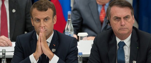 Brezilya dan Fransa ya  G7 tepkisi