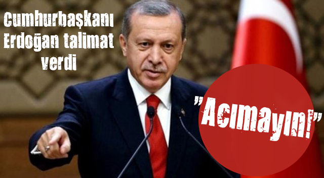 Cumhurbaşkanı Erdoğan dan  İstanbul Boğazı  talimatı