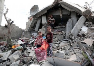 Gazze de toplam 28 bin 366 ev zarar gördü!