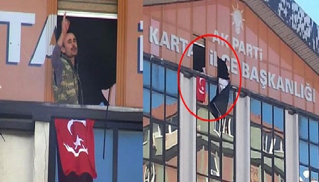 AKP binasına silahlı baskın!