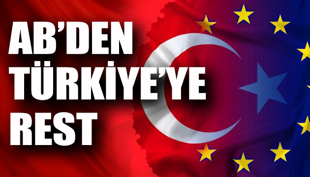 AB den Türkiye ye ödül veya ceza resti